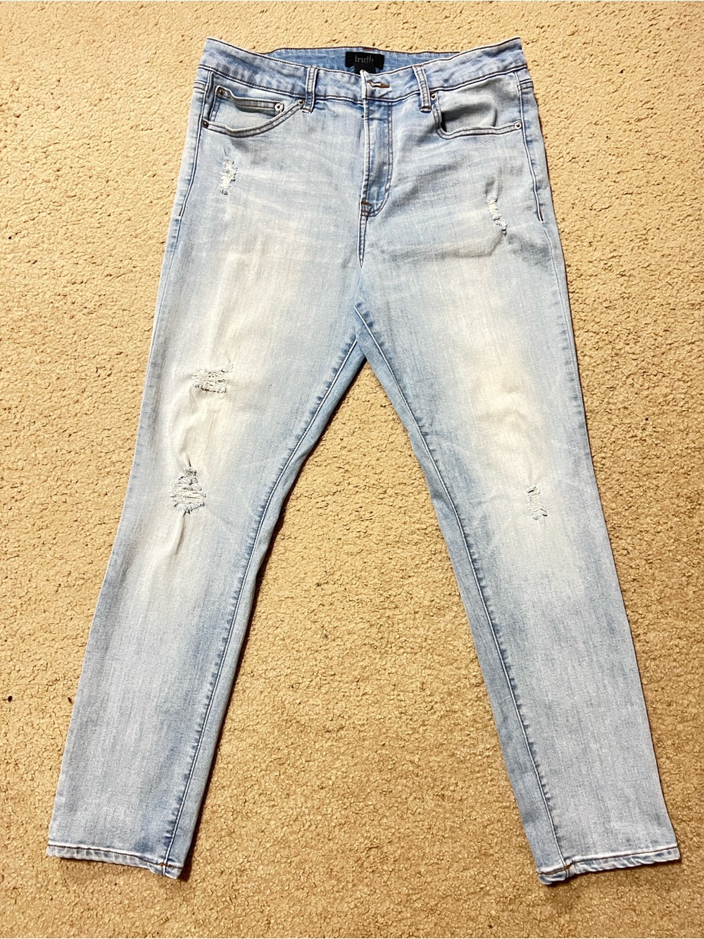 Truth Men’s Jeans – Slim Fit – Size 34x30